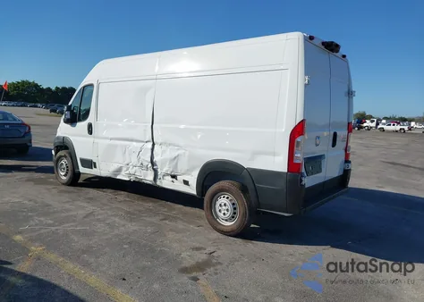 2024 Ram Promaster 2500 Tradesman High Roof 159 Wb W/Pass Seat z USA, uszkodzony, nr VIN 3C6LRVDG4RE132908